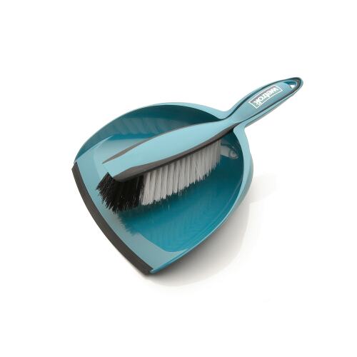 Handstoffer en stofblik product foto Front View L