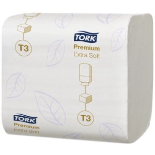 Tork Premium Toiletpapier Extra Zacht gevouwen (T3) product foto Front View L