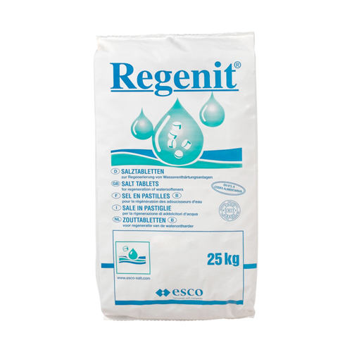 Regenit zouttabletten 25 kg product foto Front View L