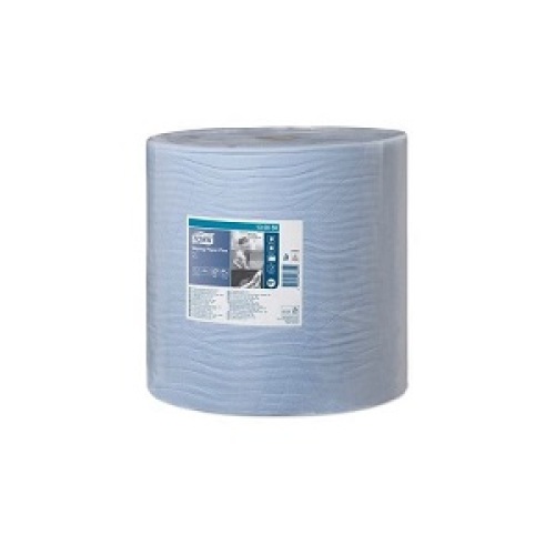 Tork Advanced Wiper 420 Roll Blue Performance (W1) product foto Front View L