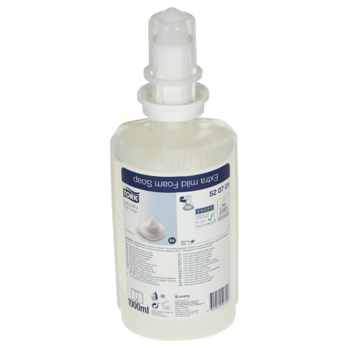Tork Premium Sensitive Foam Soap Non-Perfumed (S4 EU ECO) 6 x 1l product foto Front View L