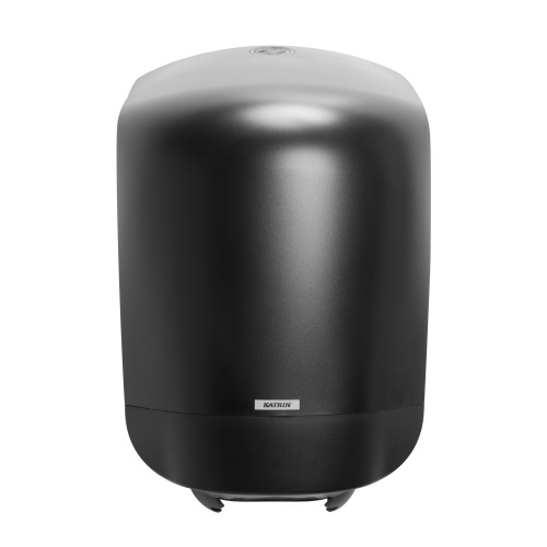 Katrin dispenser Centerfeed Roll M zwart product foto Front View L
