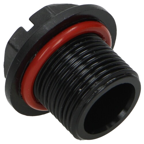 Dop rood schoonwatertank ToRo-Flex product foto Front View L