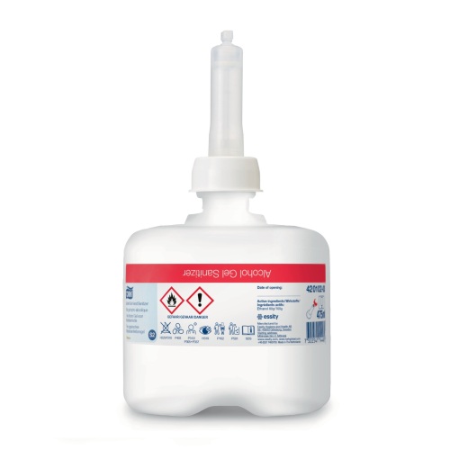 Tork Alcohol Gel Hand Sanitizer (S2) 6 x 475 ml product foto Front View L