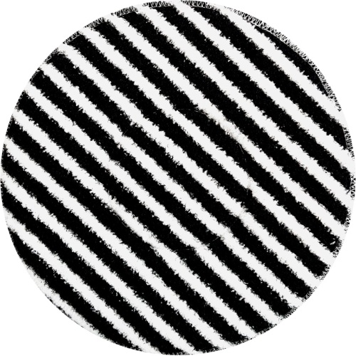 Excentr Hard Microfiber Pad (white/black) (43) product foto Front View L