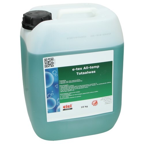 E-Tex All-temp Totaalwas 10 kg product foto Front View L