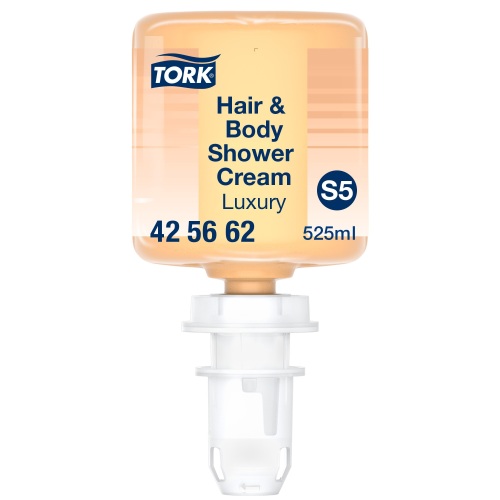 Tork Luxe Hair & Body Mini Douchezeep (S5) 8 x 525 ml product foto Front View L