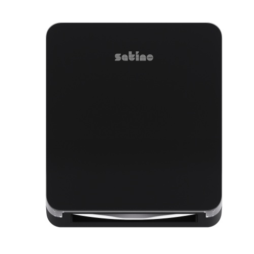 Satino Hyginity Handdoekdispenser S (PT3) zwart product foto Front View L