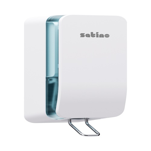 Satino Hyginity Handzeepdispenser 1000 ml (SF1) wit product foto Front View L