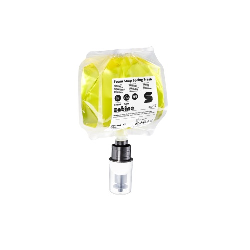 Satino schuimzeep Spring Fresh 6 x 500 ml (SF2) product foto Front View L