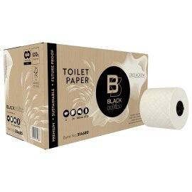 BlackSatino GreenGrow toiletpapier 2-laags, licht beige product foto
