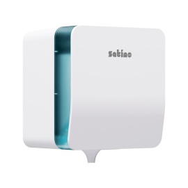 Satino Hyginity Centerfeed poetsroldispenser Plus (CF1) wit product foto