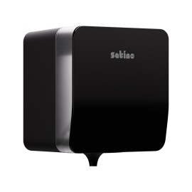 Satino Hyginity Centerfeed poetsroldispenser Plus (CF1) zwart product foto