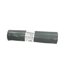 Afvalzak recy 90 x 120 cm T80 donkergrijs product foto