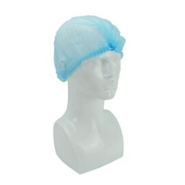 PP Non Woven Baretten, blauw, pak &agrave; 100 stuks product foto