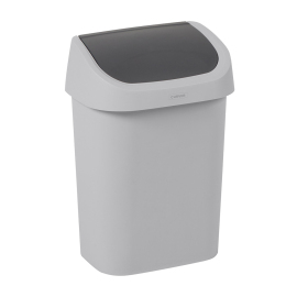 Afvalbak Mistral Swing 9L soft grijs / antraciet  product foto
