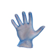 Wegwerphandschoen nitril, ongepoederd, maat XL, blauw product foto