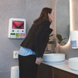 Tork Dispenser voor Menstruatieproducten, wit product foto Image4 S